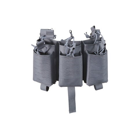 Lancer Tactical Buckle Up Laser Cut 6 Slot AR Magazine Pouches