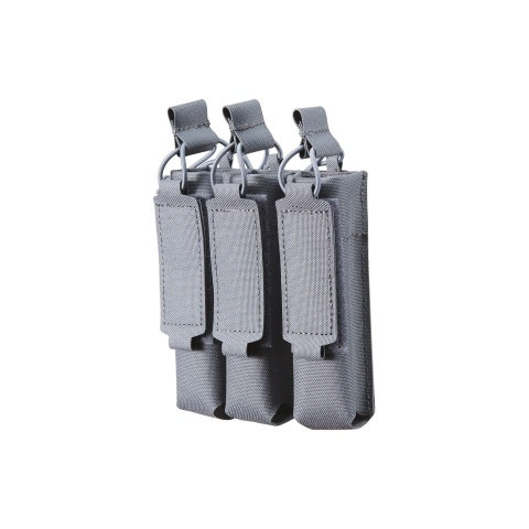 Lancer Tactical Laser Cut Triple SMG Open Top Mag Pouch