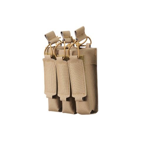 Lancer Tactical Laser Cut Triple SMG Open Top Mag Pouch