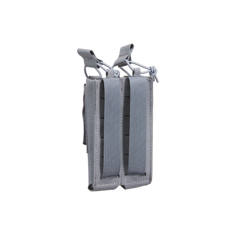 Lancer Tactical Laser Cut Double SMG Open Top Magazine Pouch