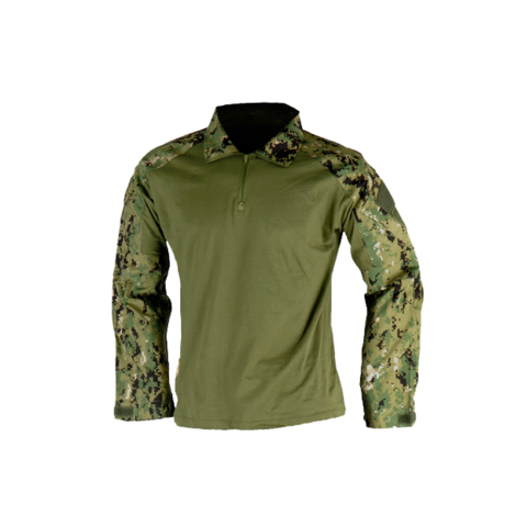 CA-790LG1 COMBAT UNIFORM BDU SHIRT (COLOR: JUNGLE DIGITAL) SIZE: LARGE