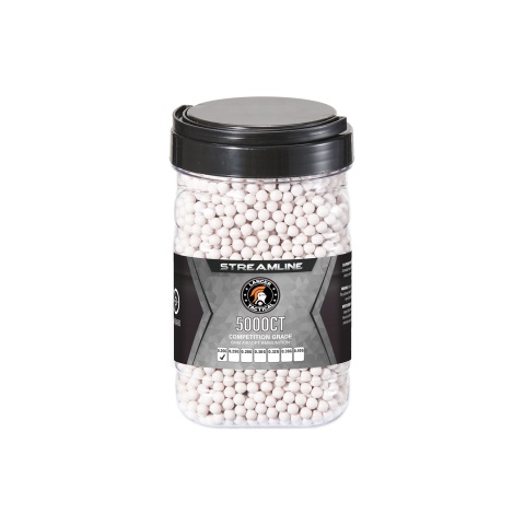 Lancer Tactical 5000 Round Streamline Competition Grade BBs - (White)