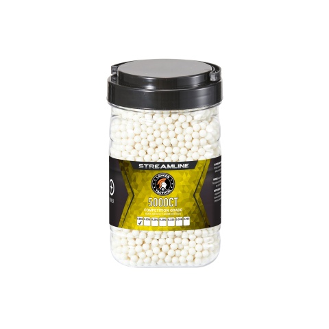 Lancer Tactical 5000 Round Streamline Competition Grade Tracer BBs - (Green)