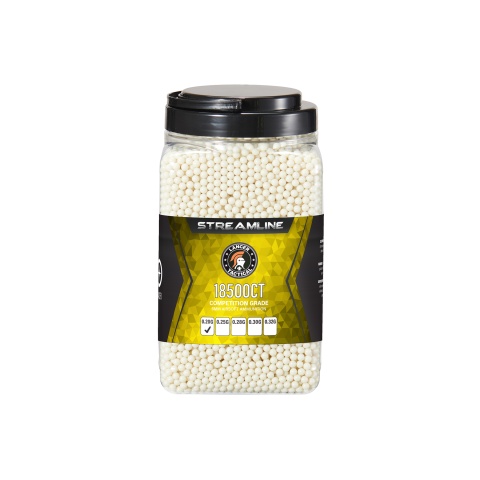 Lancer Tactical 18500 Round Streamline Competition Grade Tracer BBs - (Green)