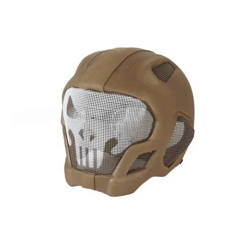 Tactical Lightweight Mesh Full Protection Face Mask & Helmet