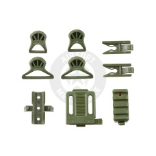 Bravo MH Ballistic Style Helmet - (OD)