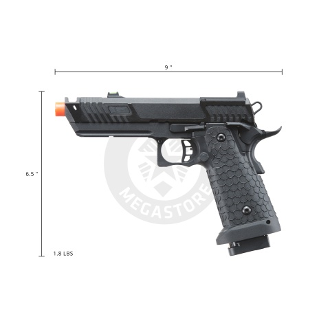 KLI Hicapa Baba Yaga 2 CO2 Blowback Airsoft Pistol - (Black)