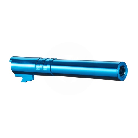 Lancer Tactical Stainless Steel Threaded Outer Barrel for 5.1 Hi-Capa Pistols (Blue)