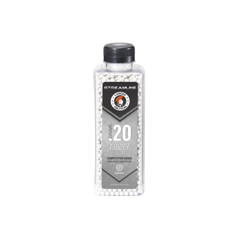 Lancer Tactical 3300 Round Streamline Competition Grade BBs - (White)