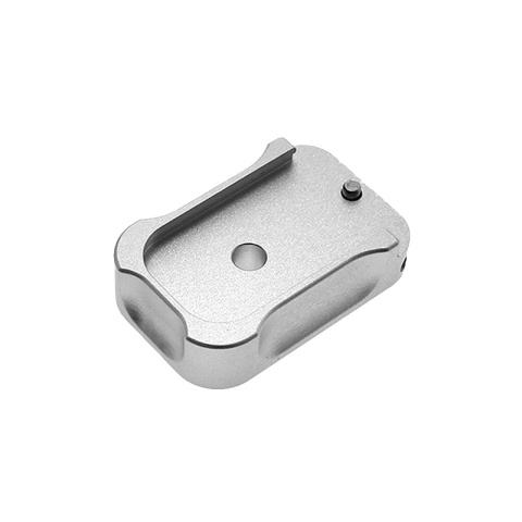 COWCOW TM G-Series Pistol Tactical Magbase (Silver)