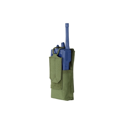 Condor Outdoor Patrol Radio Pouch - (OD Green)