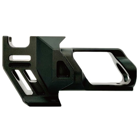 CTM TAC AAP-01 FUKU-2 CNC Aluminum Baby Shark Cutout Compensator with 14mm Adapter for FUKU-2 Long Version GBB Pistols