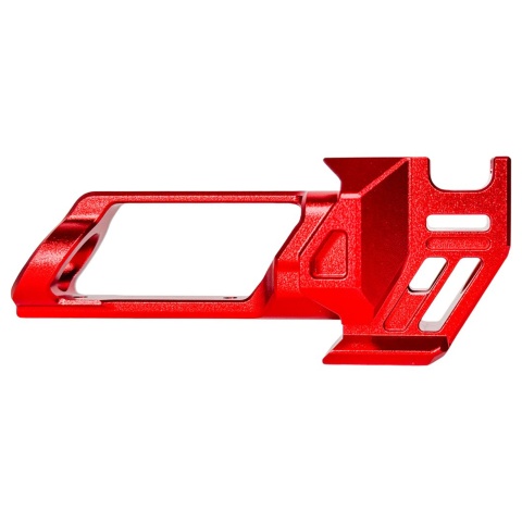 CTM TAC AAP-01 FUKU-2 CNC Aluminum Shark Cutout Compensator with 14mm Adapter for FUKU-2 Long Version GBB Pistols