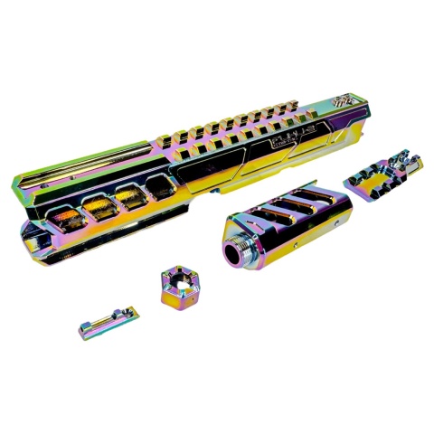 CTM TAC AAP-01/AAP-01C FUKU-2 CNC Upper Set V2 Long General Version for GBB Airsoft Pistols