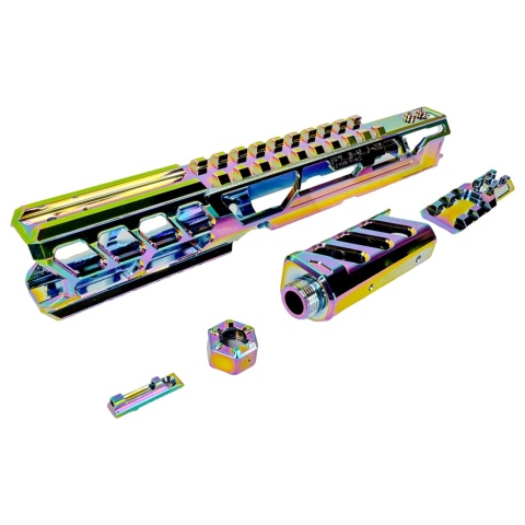 CTM TAC AAP-01/AAP-01C FUKU-2 CNC Upper Set V2 Long Cutout Version for GBB Airsoft Pistols