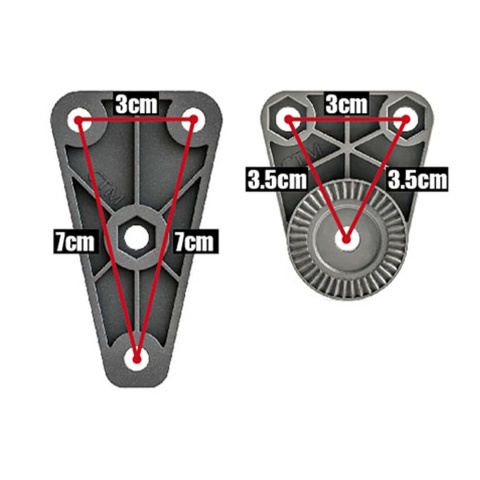 CTM TAC SAF Angle System and MOLLE Panel Kit