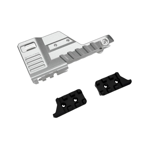 CTM CNC Extended Rail Blast Shield for AAP-01 Maximus GBB Pistols