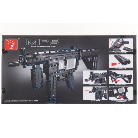 Cyber Walker MP5 SMG Electric Building Block Kit (Black)