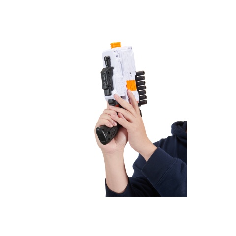 Cyber Walker Fast Pioneer Electric Dart Blaster (White/Orange)
