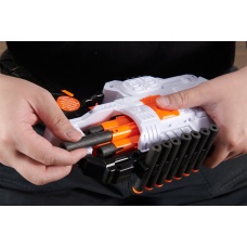 Cyber Walker Fast Pioneer Electric Dart Blaster (White/Orange)