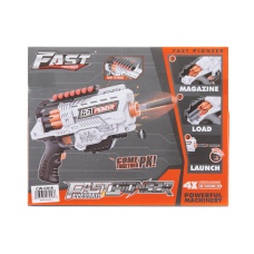 Cyber Walker Fast Pioneer Electric Dart Blaster (White/Orange)
