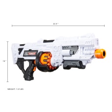 Cyber Walker Fast Turbo Electric Dart Blaster (White/Orange)