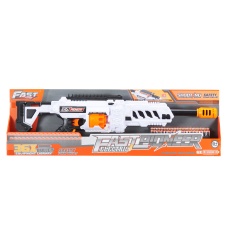 Cyber Walker Fast Sniper XL Electric Dart Blaster (White/Orange)