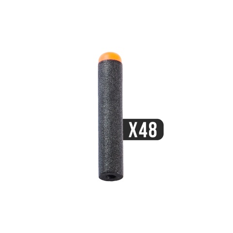 Cyber Walker Fast Machine Gun Electric Dart Blaster (White/Orange)