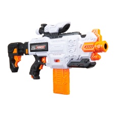 Cyber Walker Fast Bang Fusion Cutter Electric Dart Blaster (White/Orange)