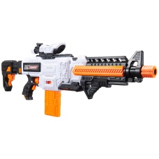 Cyber Walker Fast Carbine Electric Dart Blaster (White/Orange)