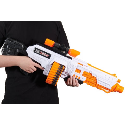 Cyber Walker Fast BR Electric Dart Blaster (White/Orange)