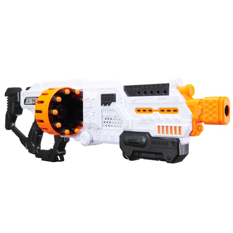 Cyber Walker Fast Space Electric Dart Blaster (White/Orange)