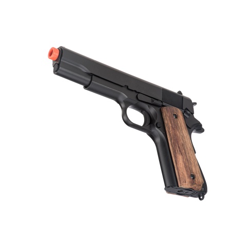 Double Bell M1911A1 Gas Blowback Airsoft Pistol (Low Velocity) - BLACK