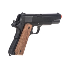 Double Bell M1911A1 Gas Blowback Airsoft Pistol (Low Velocity) - BLACK