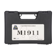 Double Bell M1911A1 Gas Blowback Airsoft Pistol (Low Velocity) - BLACK