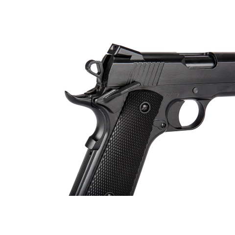 Double Bell Gas Blowback CQB 1911 Airsoft Pistol (Black)