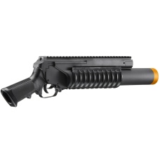 Double Bell Long Type Grenade Launcher w/ 40mm Grande (Color: Black)