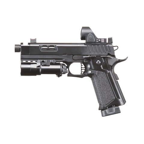 Custom Army Armament KAGE - R604 Hi-Capa Gas Blowback Airsoft Pistol - (Black)