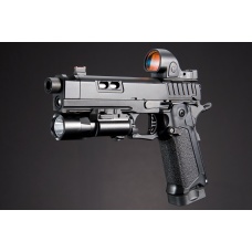 Custom Army Armament KAGE - R604 Hi-Capa Gas Blowback Airsoft Pistol - (Black)