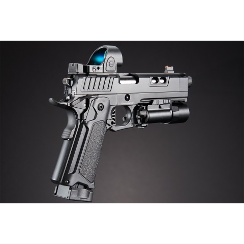 Custom Army Armament KAGE - R604 Hi-Capa Gas Blowback Airsoft Pistol - (Black)