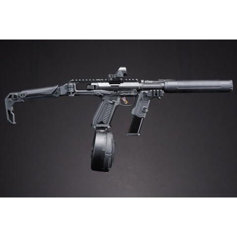 Custom Rapid Assassin - Action Army AAP-01 GBB Pistol - (Black)