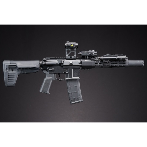 Custom Oracle - MAYO GANG MGC4 MK3 FULL METAL M4 AEG W/ ETU AIRSOFT RIFLE (BLACK)