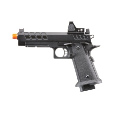 Custom Lancer Tactical ACHILLES - Heracles Hi-Capa Gas Blowback Airsoft Pistol - (Black)