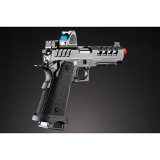 Custom Lancer Tactical ACHILLES - Heracles Hi-Capa Gas Blowback Airsoft Pistol - (Black)