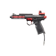 Custom Blackfire - Tandemkross CTHULHU Gas Blow Back Pistol - BLACK/RED