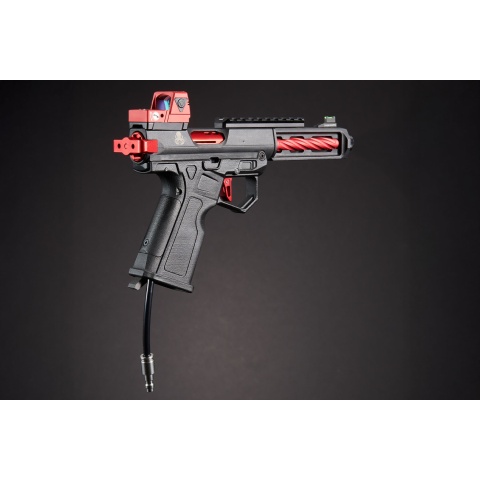 Custom Blackfire - Tandemkross CTHULHU Gas Blow Back Pistol - BLACK/RED