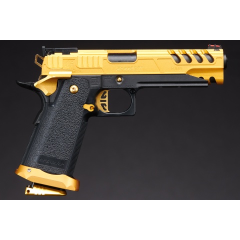 Custom Golden Rival - Tokyo Marui Hi-Capa 5.1 Gold Match Gas Blowback Airsoft Pistol