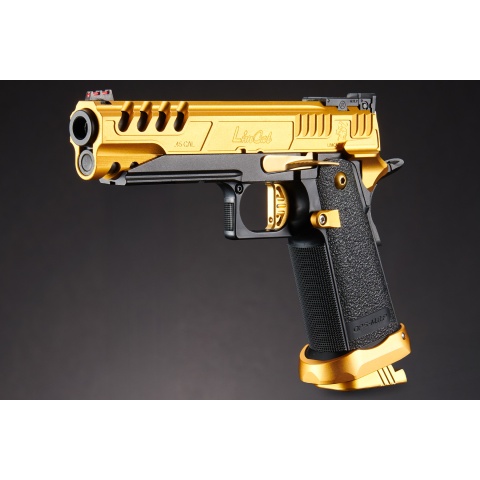 Custom Golden Rival - Tokyo Marui Hi-Capa 5.1 Gold Match Gas Blowback Airsoft Pistol