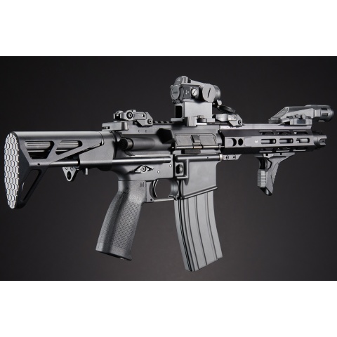 Custom Agave Ferret - Tokyo Marui MWS Gas Blowback Rifle - (Black)