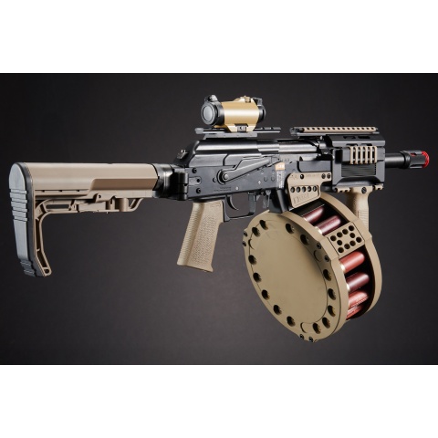 Custom Valdis - Tokyo Marui SAIGA-12 SBS Tri-Shot Gas Blowback Airsoft Shotgun